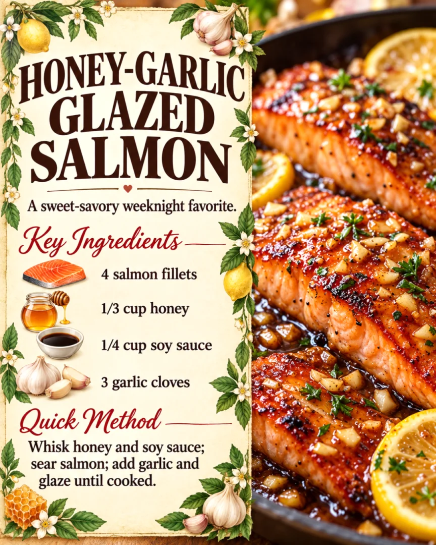 Honey-Garlic Glazed Salmon