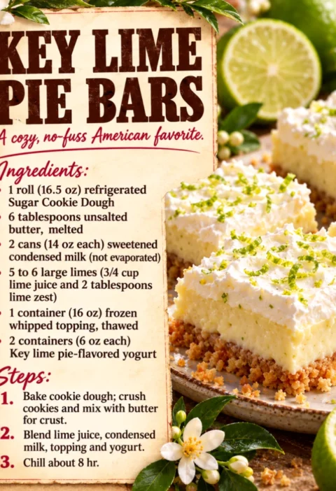 key lime pie bars