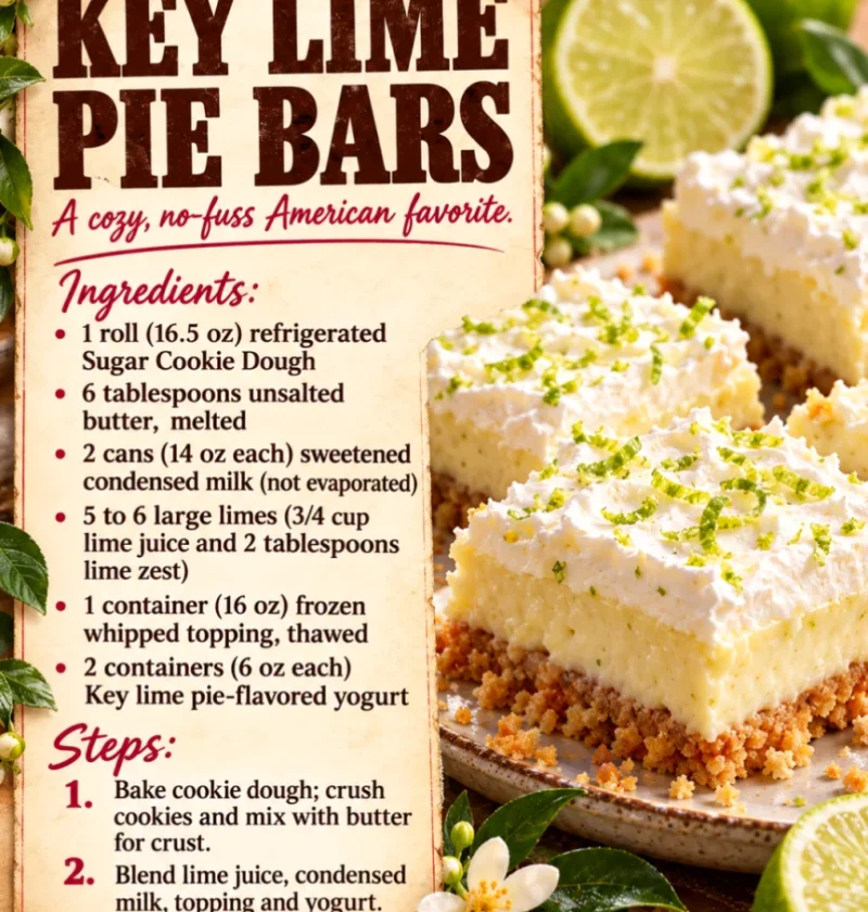 key lime pie bars