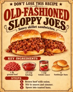 Old-Fashioned Sloppy Joes