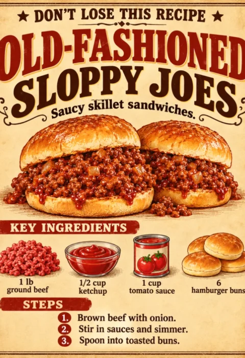 Old-Fashioned Sloppy Joes