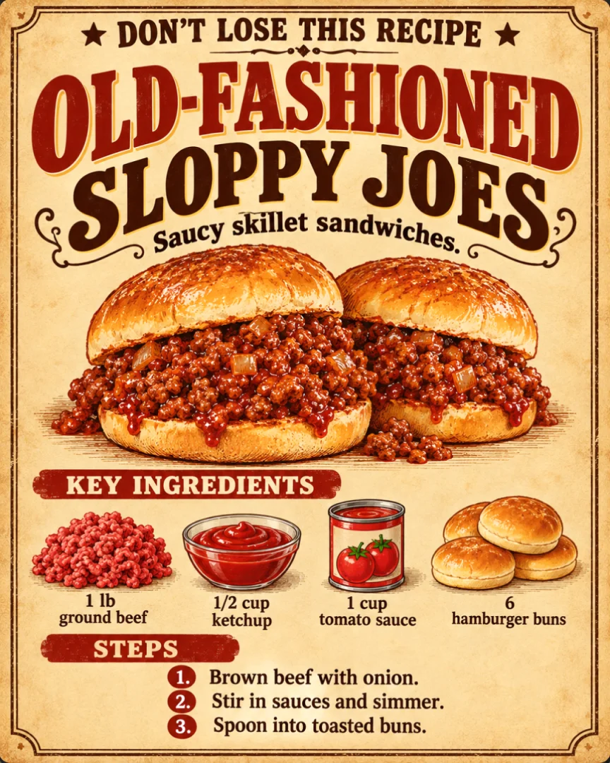 Old-Fashioned Sloppy Joes