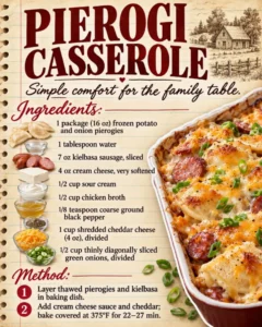 PIEROGI CASSEROLE