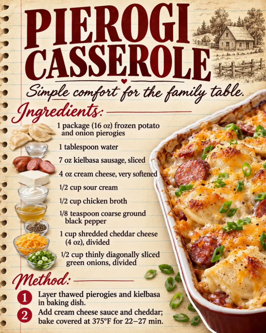 Pierogi Casserole