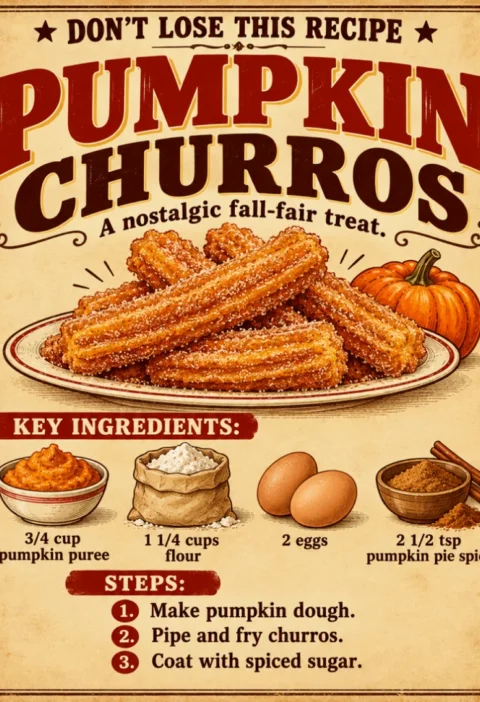 Pumpkin Churros