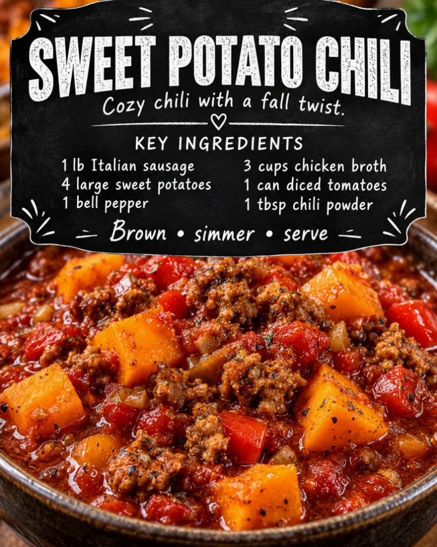 Sweet Potato Chili