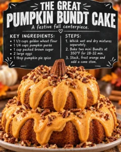 The Great Pumpkin Bundt Cake