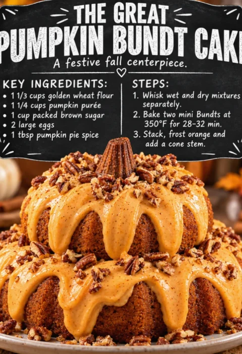 The Great Pumpkin Bundt Cake
