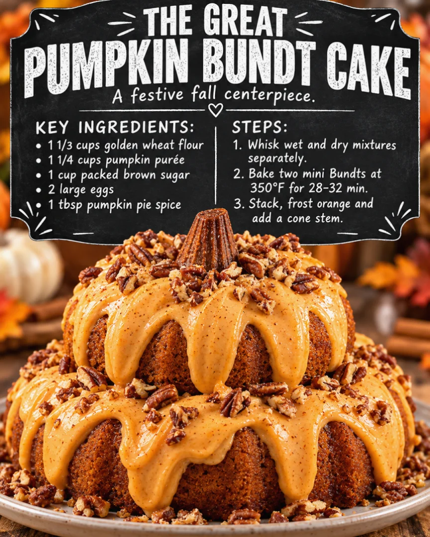 The Great Pumpkin Bundt Cake